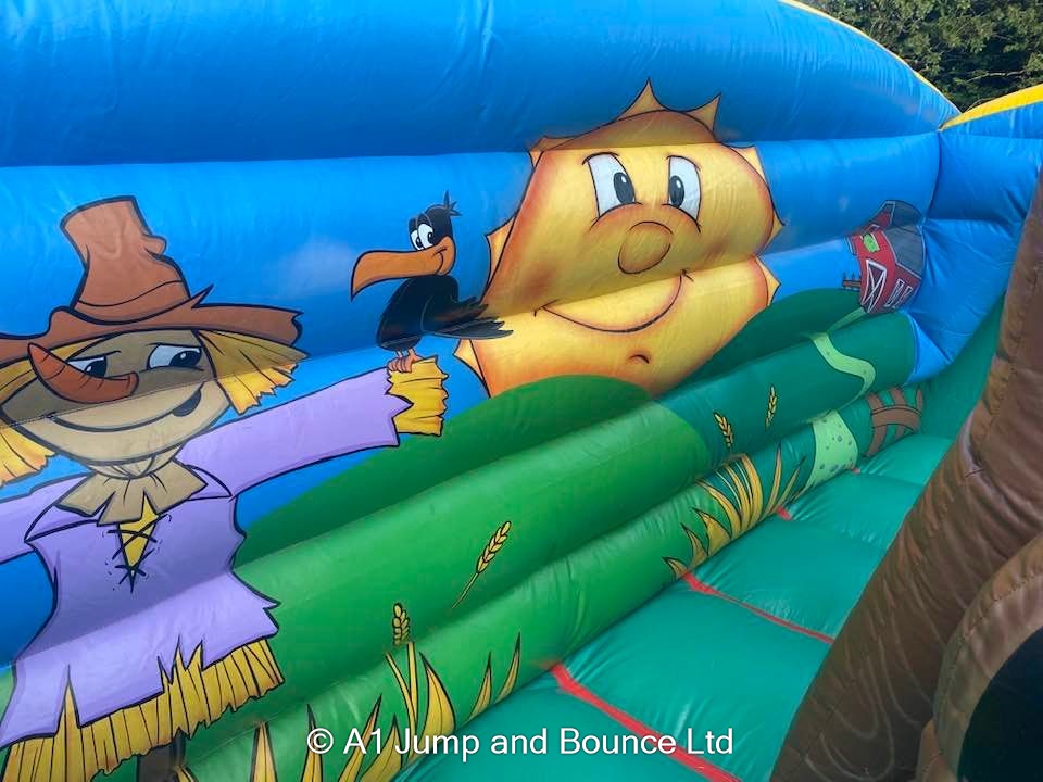 Farm Yard Activity Bouncy Castles Best Bouncy Castle & Rodeo Bull